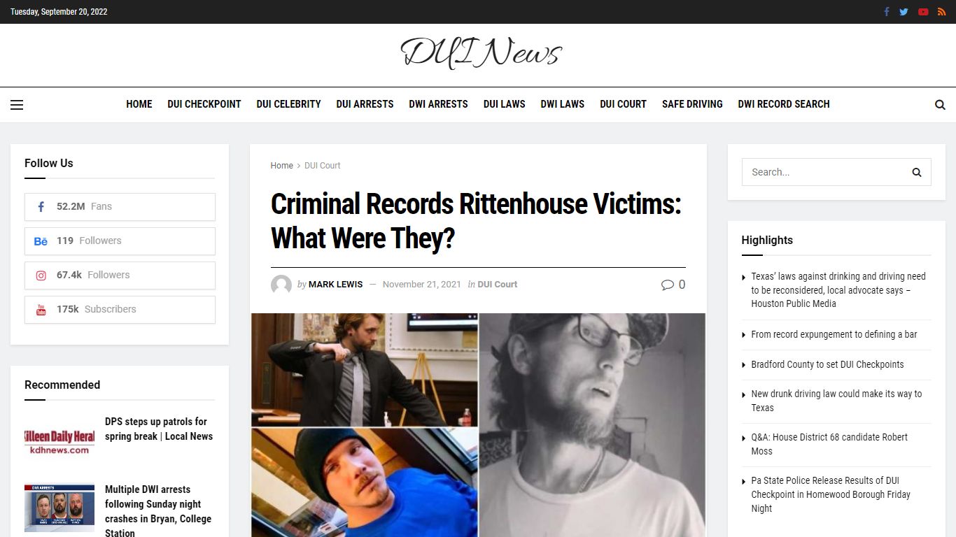 Criminal Records Rittenhouse Victims: What Were They?